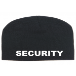 Security Embroidered Skull Cap 